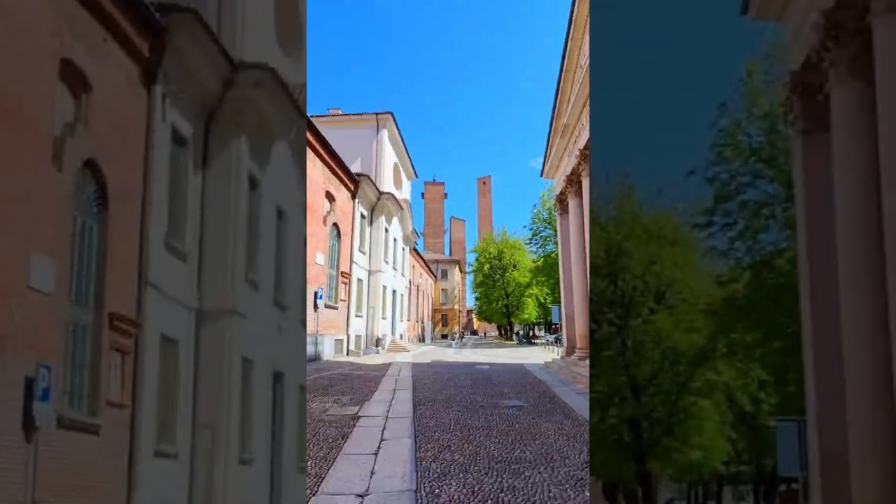 Pavia University courtyards, Lombardy, Italy