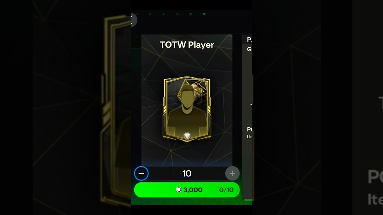 10x TOTW Packs ✅ #FCMobile