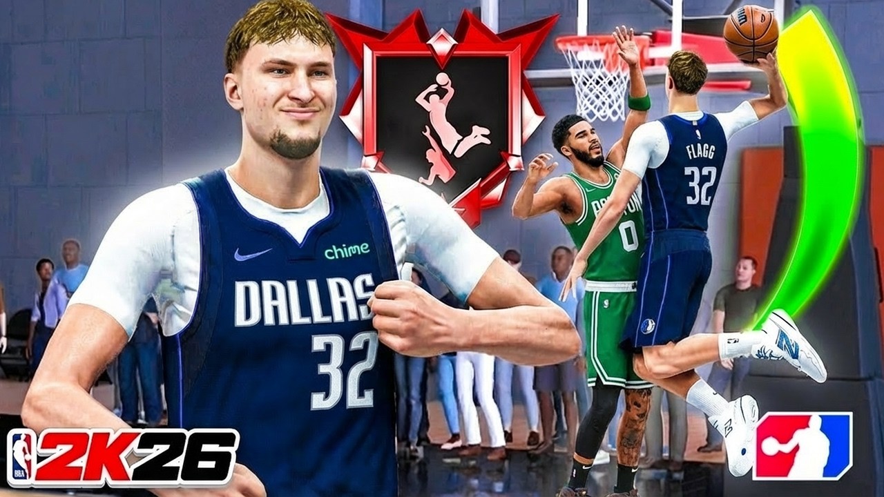 COOPER FLAGG is an ATHLETIC PHENOM in the RANDOM REC on NBA 2K26