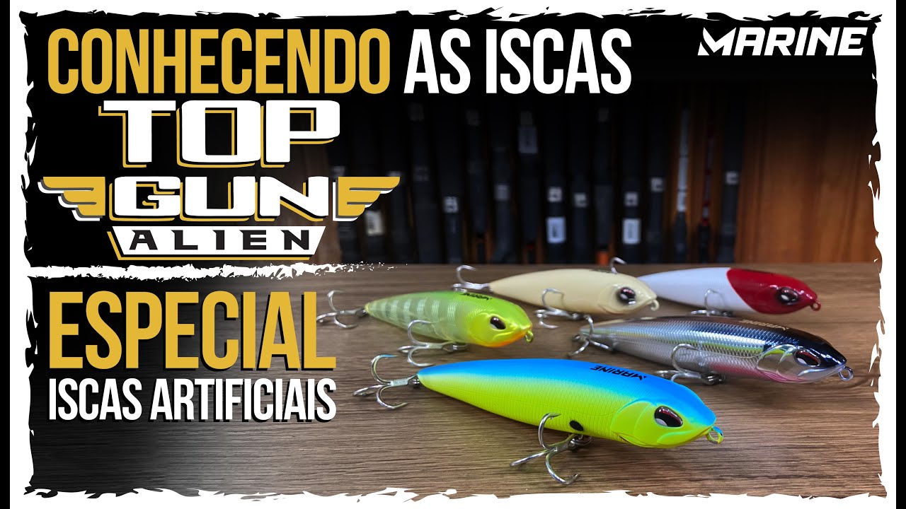 TOP GUN ALIEN, MINHA ISCA PREFERIDA!!! (MARINE)