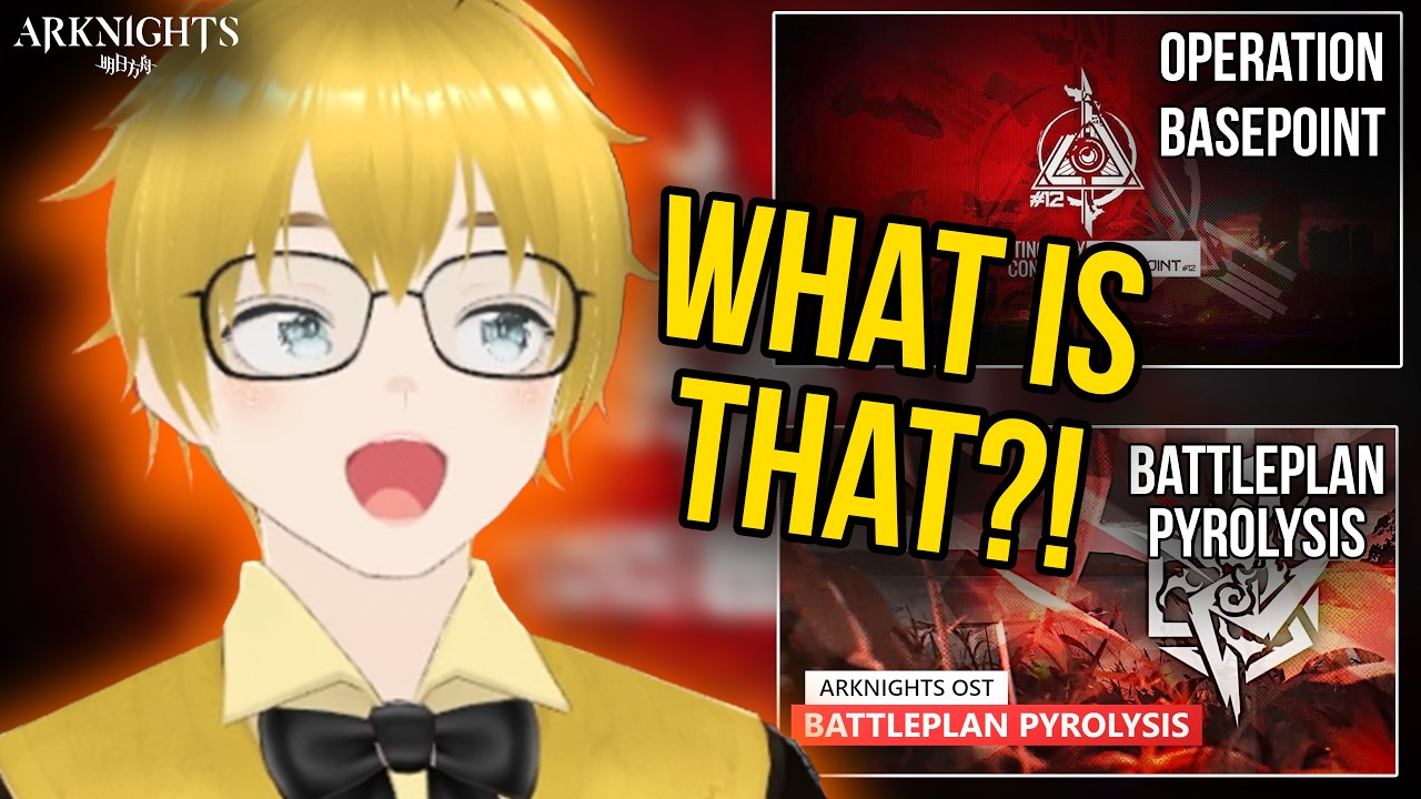 SO STRANGE! | FIRST TIME Reaction to ARKNIGHTS CC Lobby Themes Operation Basepoint & Pyrolysis