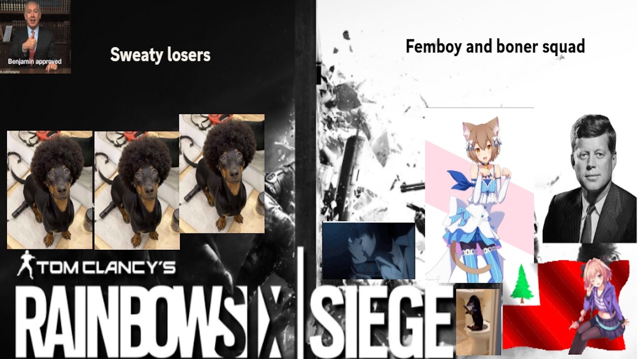 Rainbow Six Siege but if we lose we become femboys