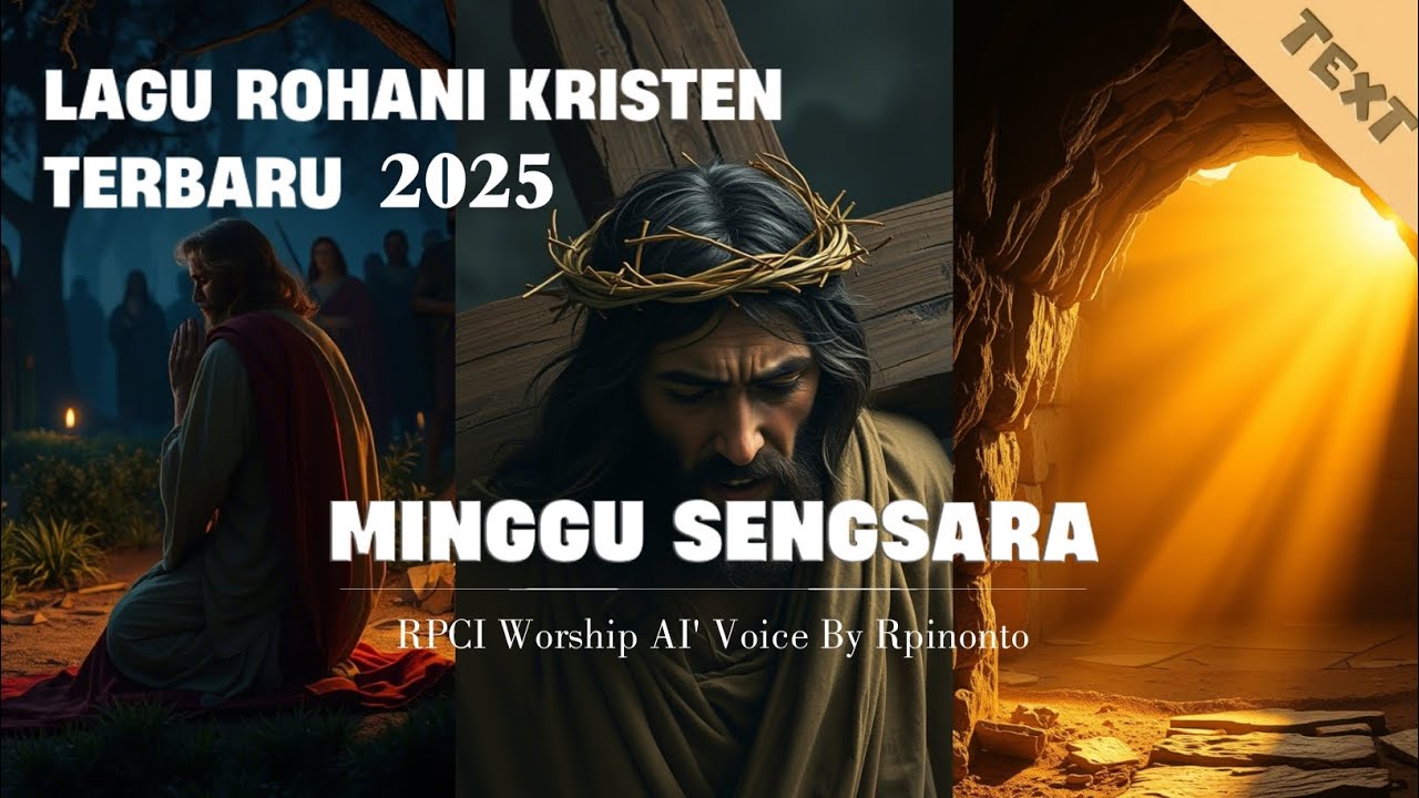 MINGGU SENGSARA || LAGU ROHANI KRISTEN TERBARU 2025 || AI' Voice By Rpinonto