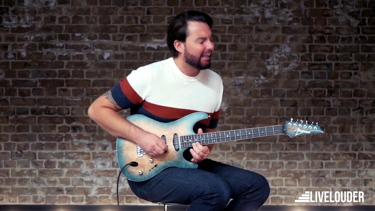 Ibanez SA460MBW SUB, Sunset Blue Burst -  Demo