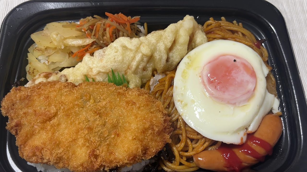 ほっともっと　BIGのりタル弁当(ナポリタン)　復活！！
