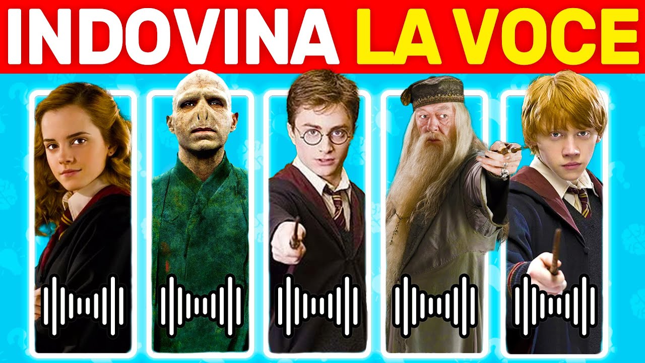 Indovina il Personaggio di Harry Potter dalla Voce | Quiz Harry Potter