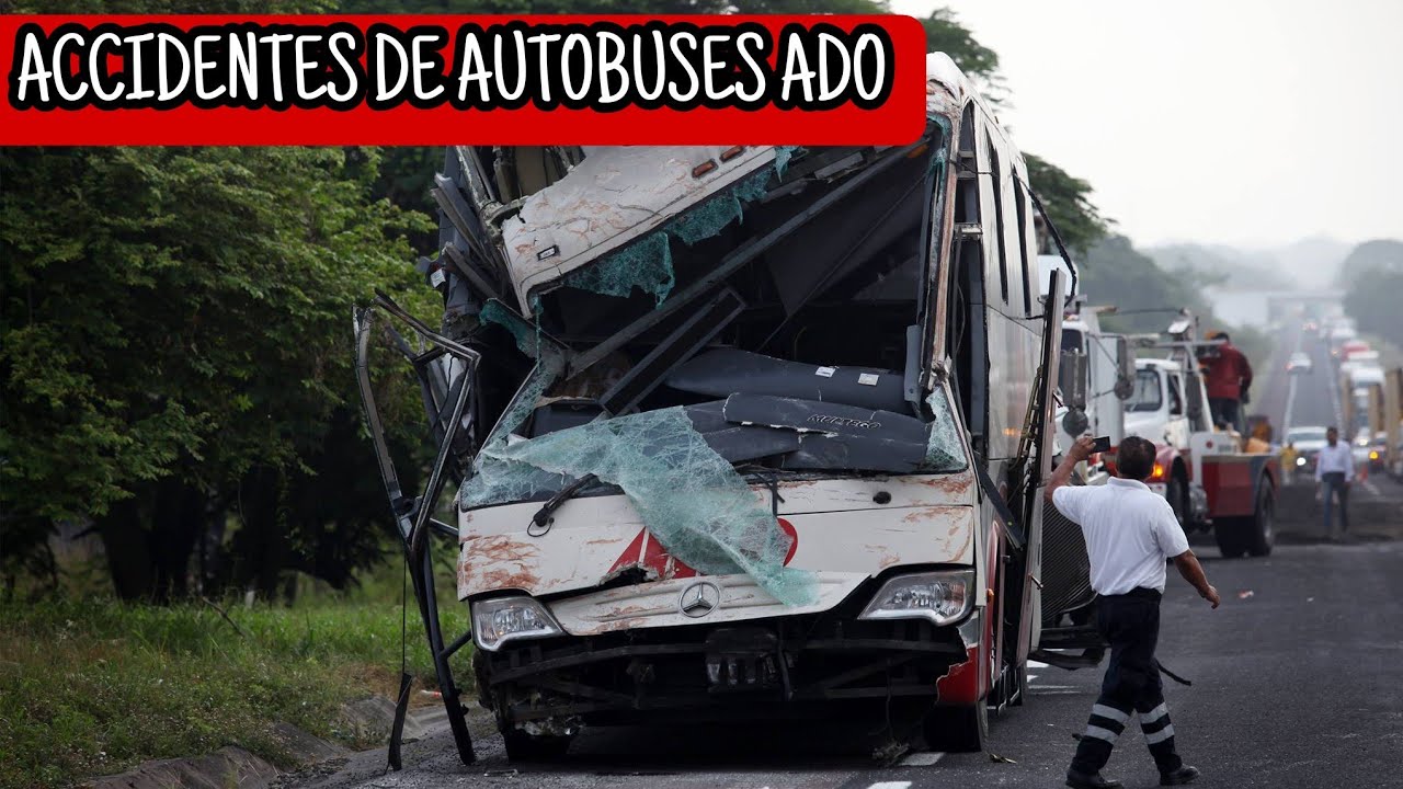 🔴Fuertes CHOQUES O ACCIDENTES de AUTOBUSES ADO|Autobuses Mexicanos