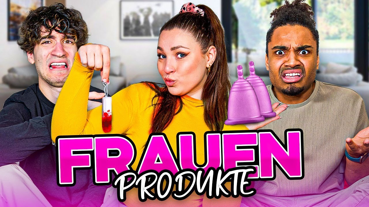 Jungs erraten Frauenprodukte 🥵