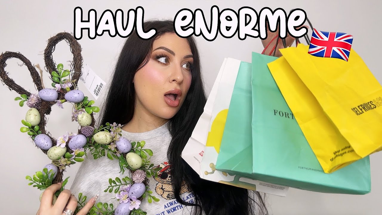 HAUL come se fossimo in videochiamata 🛍️ TUTTO QUELLO CHE HO COMPRATO A LONDRA 🇬🇧