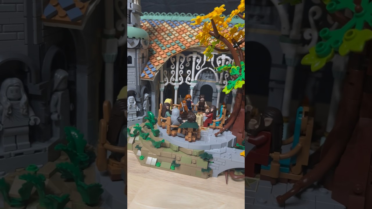 Welcome to Imladris #lego #unboxing #lordoftherings #rivendell