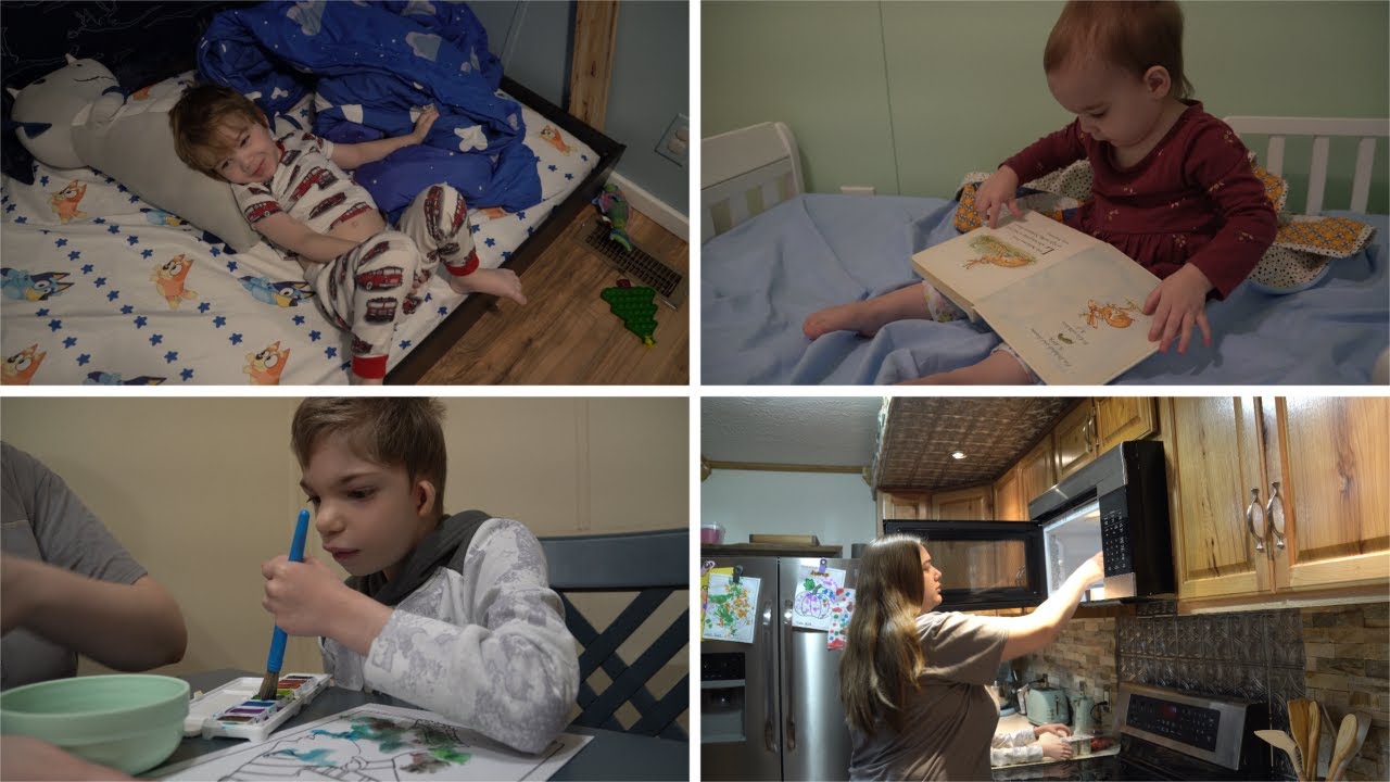 Morning Time With 3 Kids | Vlogmas Day 10 2023