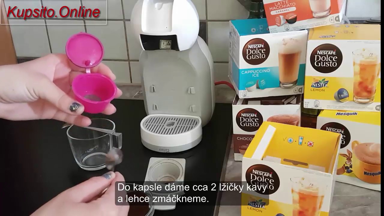 Nescafé Dolce Gust - Náhradní Kapsle// Coffee Capsule for Nescafe Dolce Gusto Refillable Caps