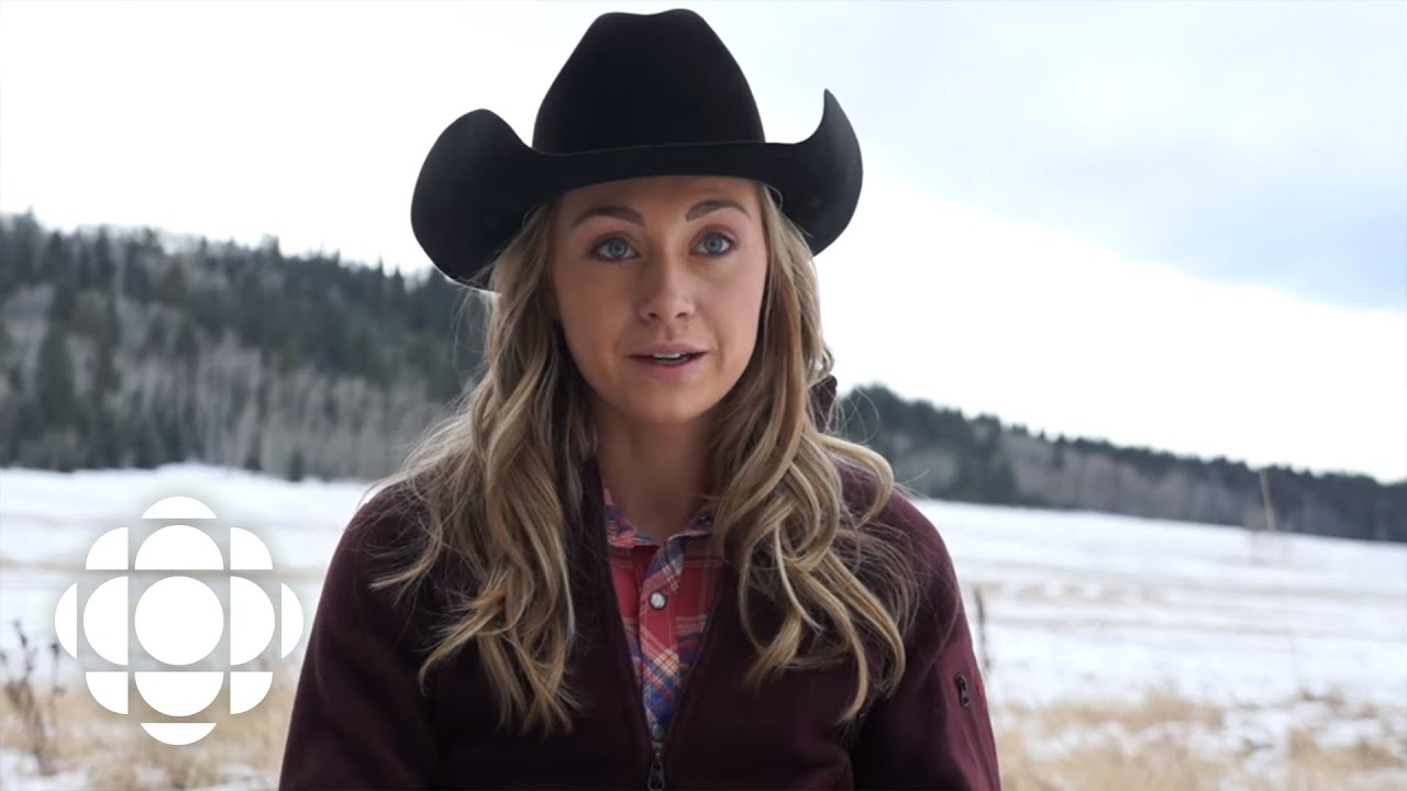 Heartland's Amber Marshall Swims with Horses | Heartland | CBC