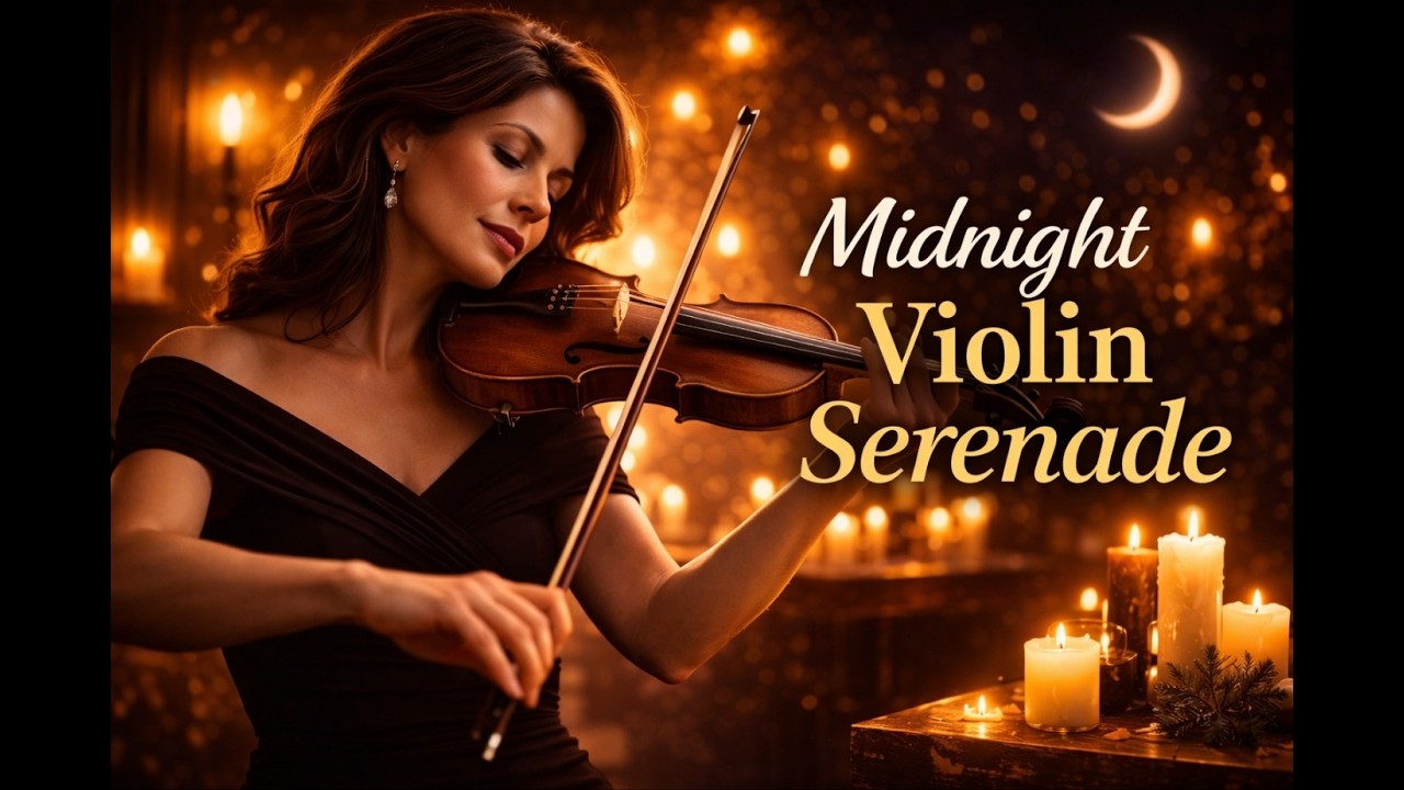 Midnight Violin Serenade 🎻 | 1 Hour Relaxing Emotional Violin Music