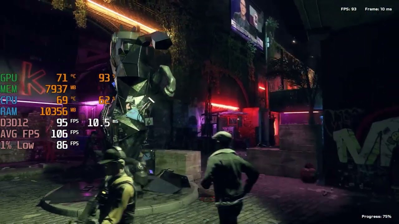 Watch Dogs Legion - i5 12400F + RTX 3060 Ti - 1080p Max Settings - Benchmark Fps Test