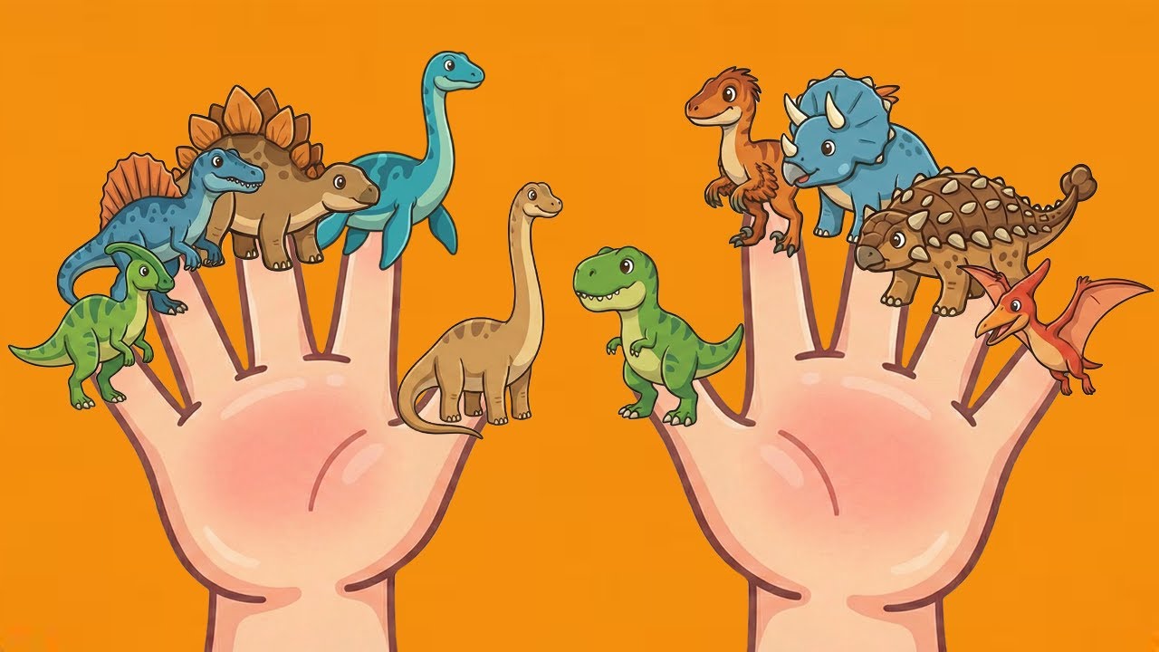 Dinosaurs | Finger Family Song