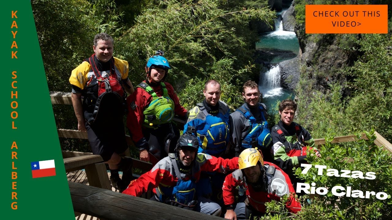 Kayak Chile | Kayaking the Classic 7 Tazas of the Rio Claro
