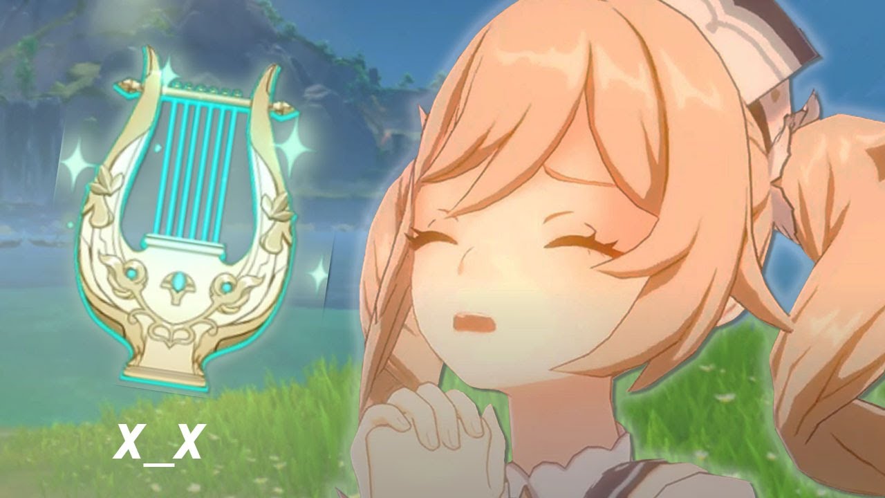 send this to your friends who main barbara (genshin impact memes)
