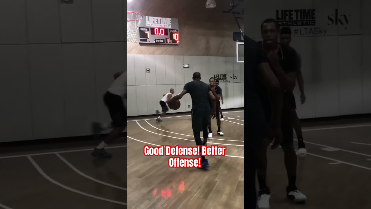 Lance Thomas with good defense on Kevin Durant