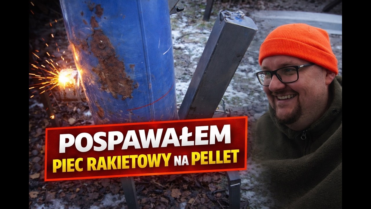 Problem z suszarką filamentu i nowy piec rakietowy na pellet. Vlog 004