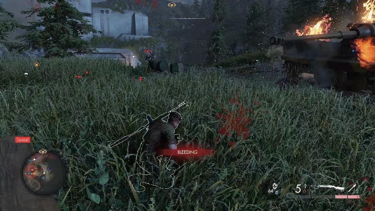 Sniper Elite 5 medkit bug