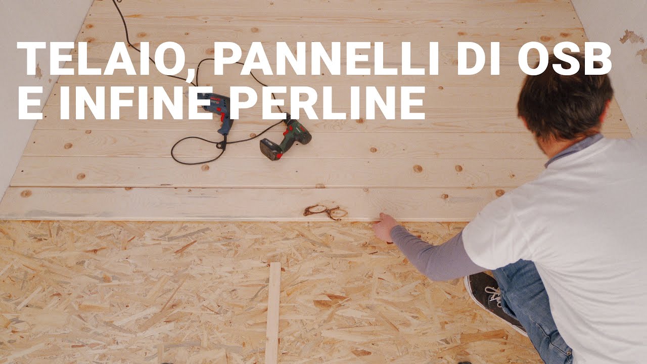 Costruisco un pavimento di legno per il laboratorio (parte 2)