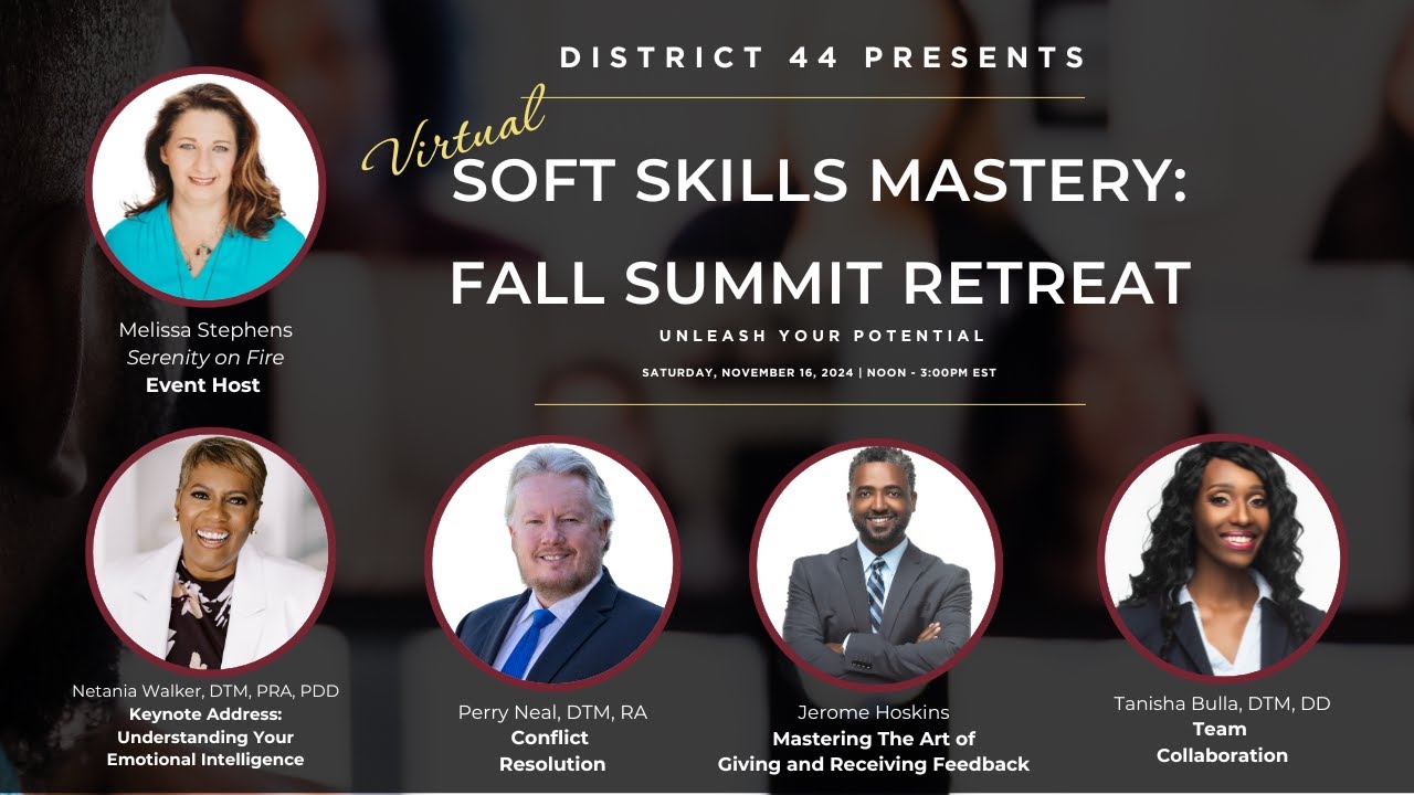Soft Skills Mastery: 2024 Fall Summit Retreat