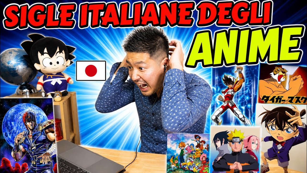 【VIDEO REACTION】GIAPPONESE REAGISCE ALLE SIGLE ITALIANE DEGLI ANIME GIAPPONESI 🇯🇵 🇮🇹 #2