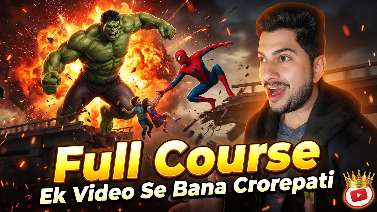 Superman Superman Hulk Video kaise banaye in 2026 | ai video kaise banaye | ai story video