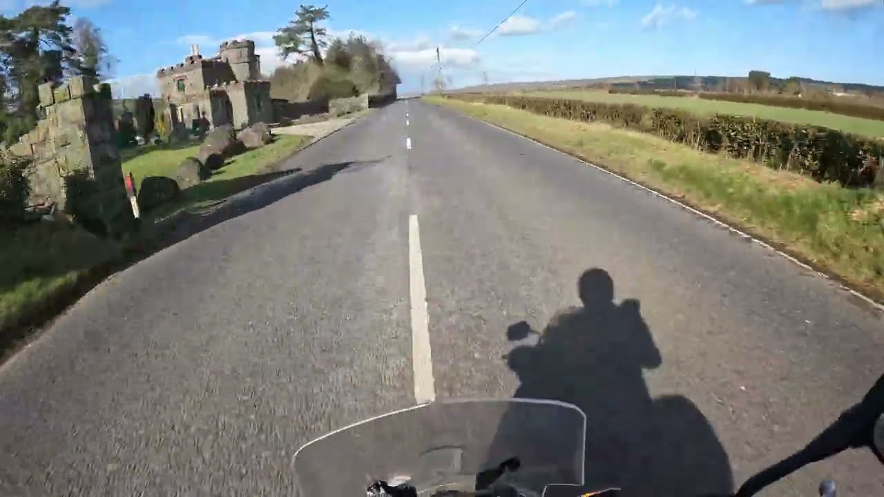 Honda CB125R - Northern Ireland Coast Road - Carrickfergus to Portstewart (4K) part 1