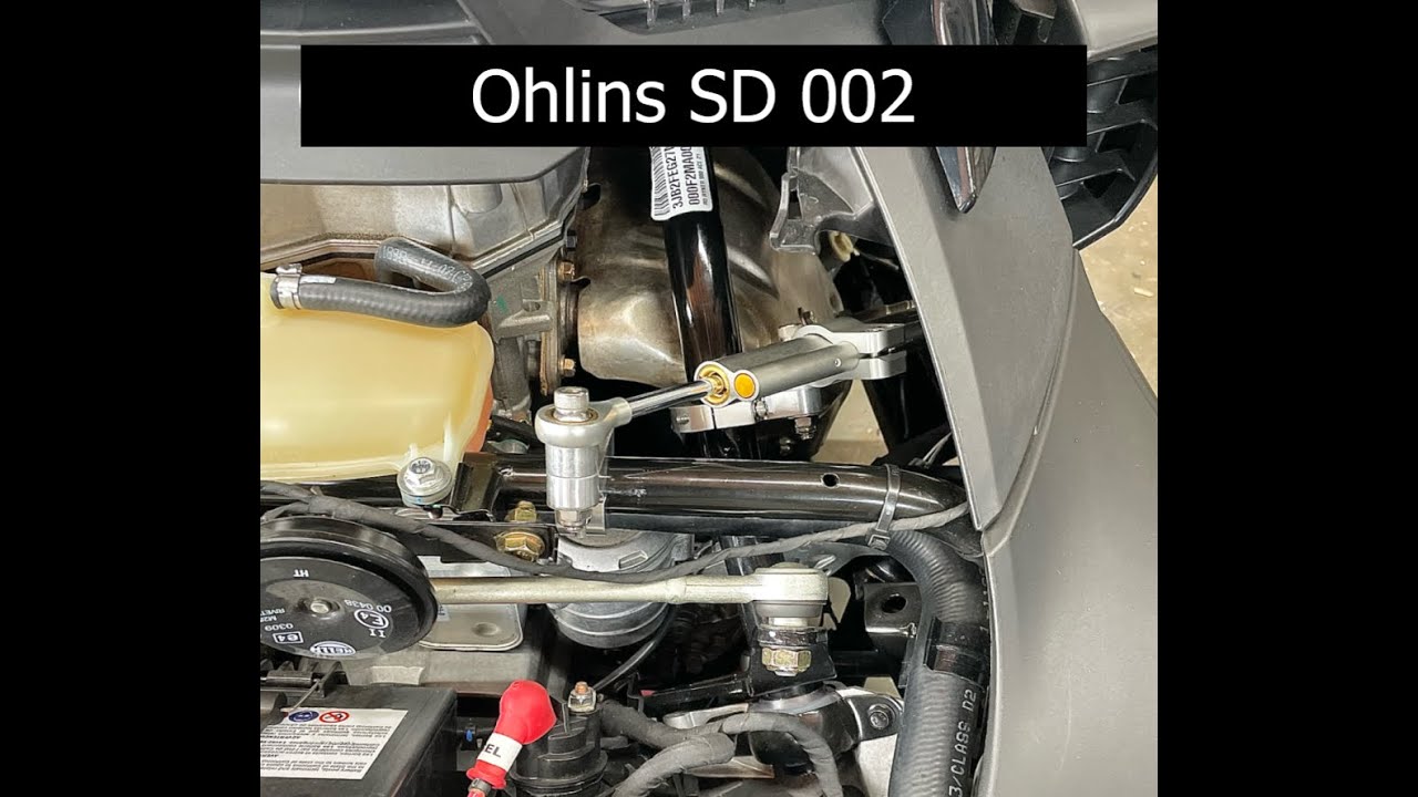 Installation video for Ohlins style RykerMod Steering Stabilizer / Damper bracket kit Ryker 600 900