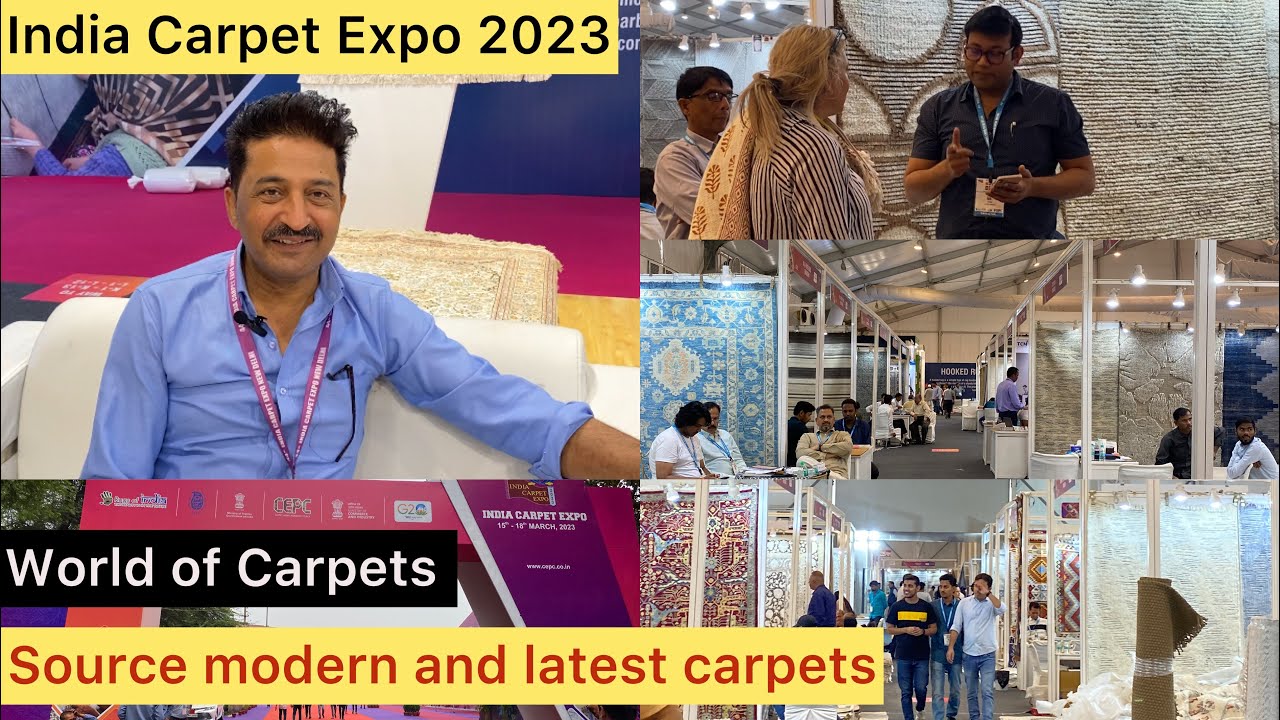 India carpet Expo 2023 | Source modern and latest carpets