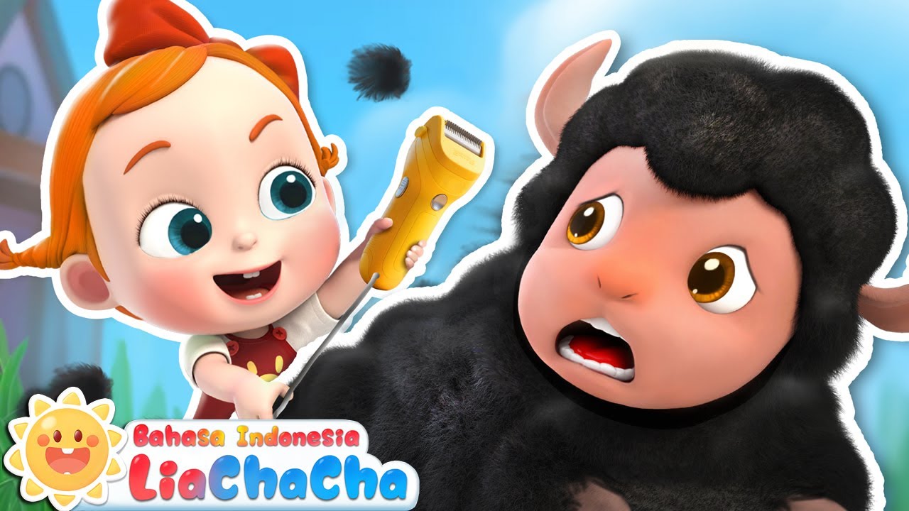 Domba Hitam🐏 | Lagu Domba | Baa Baa Black Sheep | Lagu Anak-anak | LiaChaCha Bahasa Indonesia
