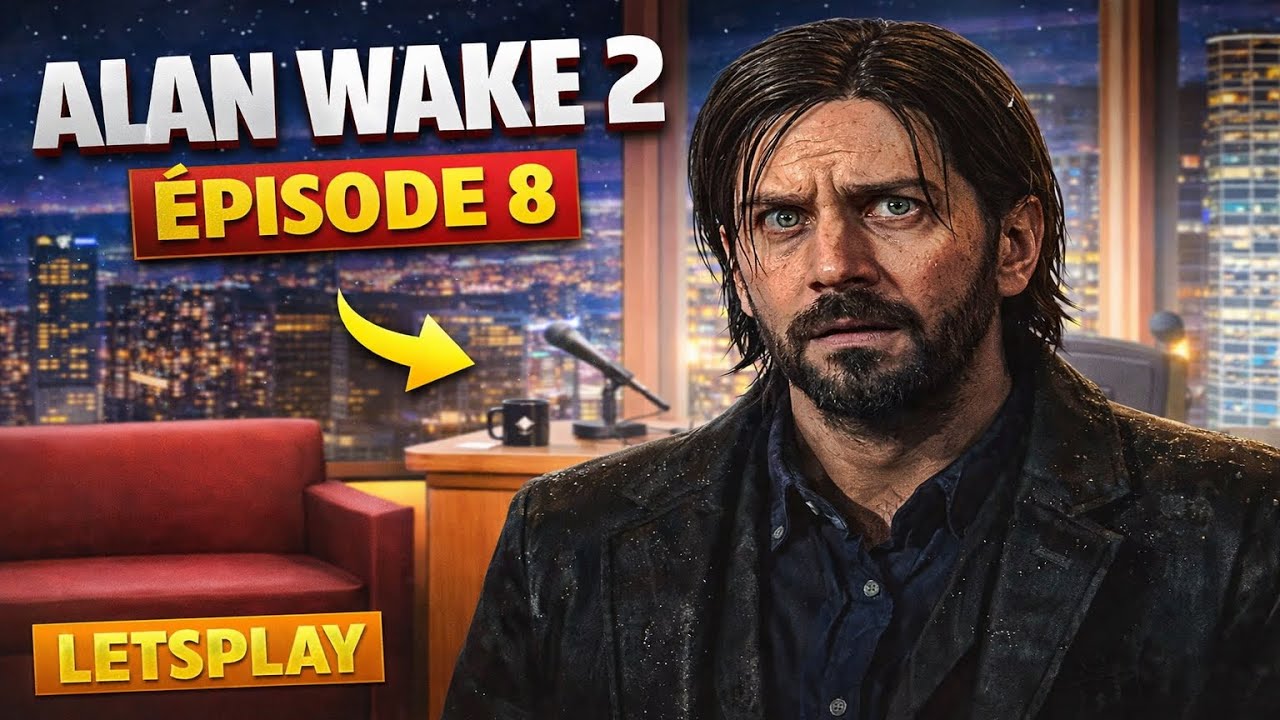 ALAN WAKE 2 ÉPISODE 8 – DE RETOUR À LA RÉALITÉ… OU PIÉGÉ POUR TOUJOURS ? 😱🖤