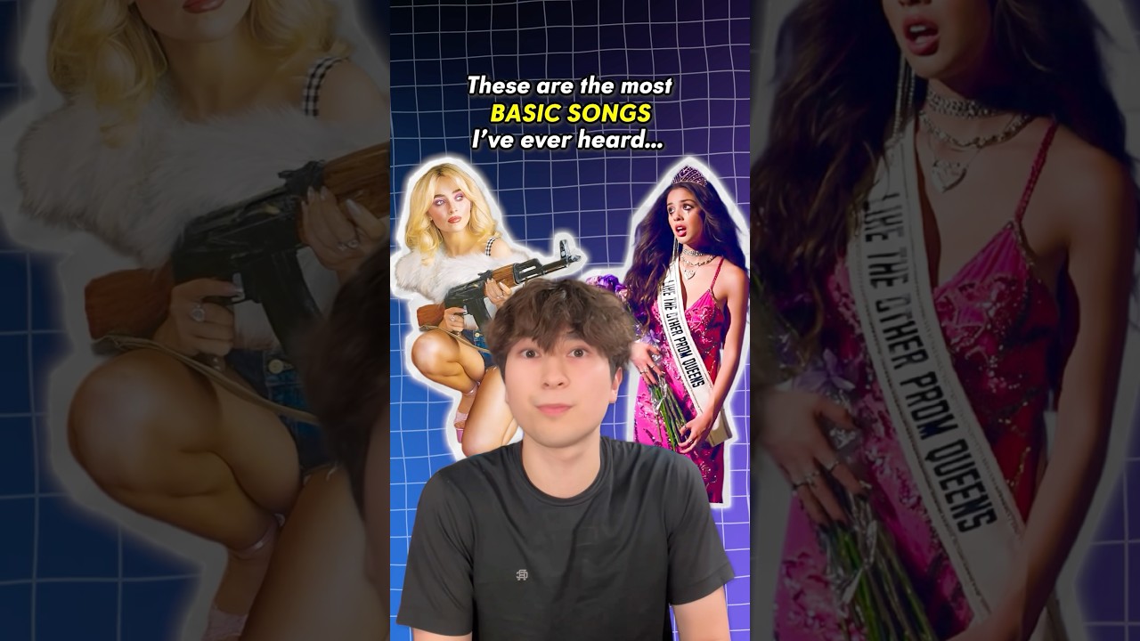 These Songs Are So “Basic”… but 🤔🎶 #sabrinacarpenter #oliviarodrigo #music