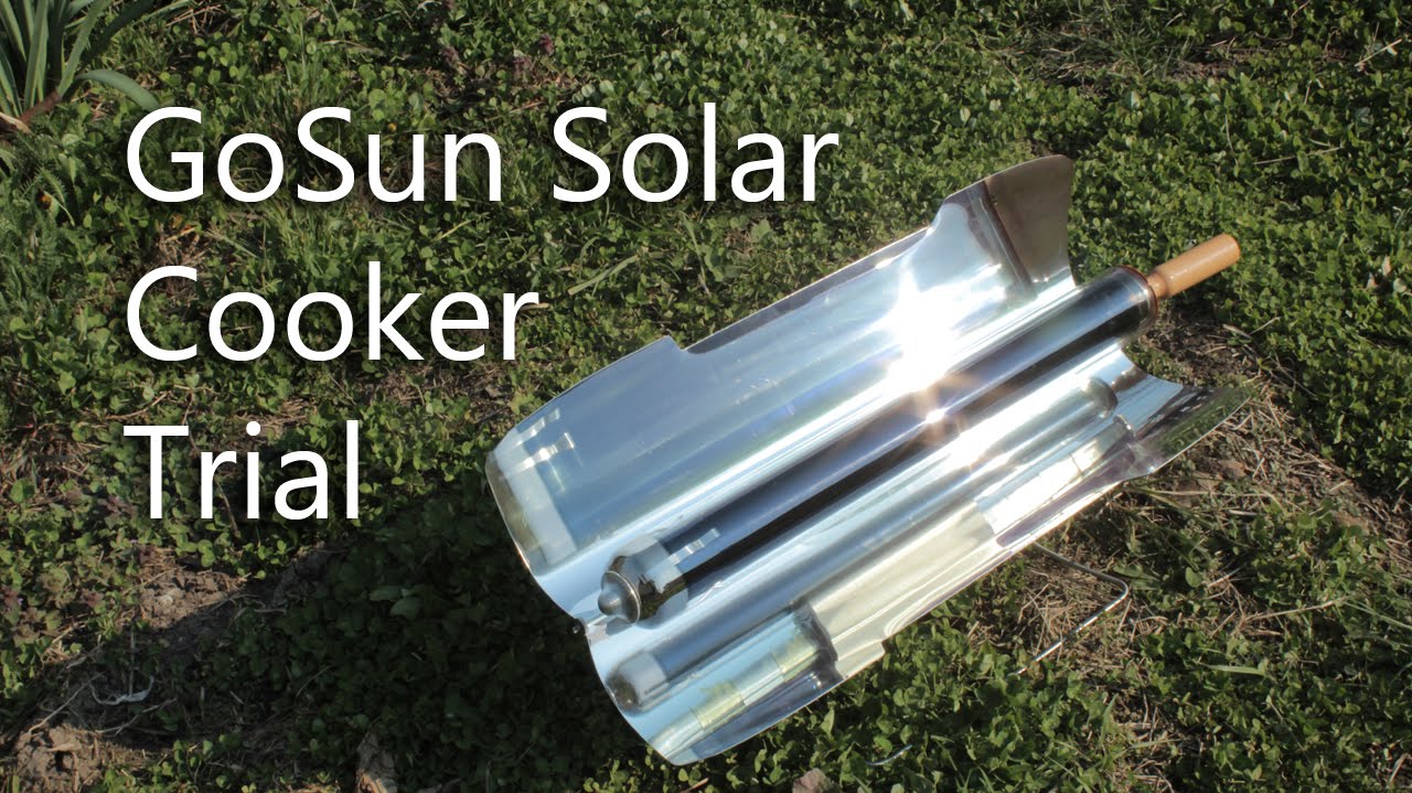 Trying out the GoSun Solar Cooker Inside My House