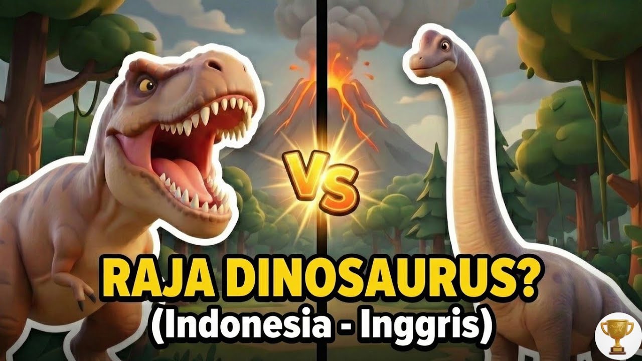 Masih Ada Yang Belum Tahu! Siapa Sebenarnya Raja Dinosaurus? 🦖👑 Kuis Tebak Dinosaurus Seru