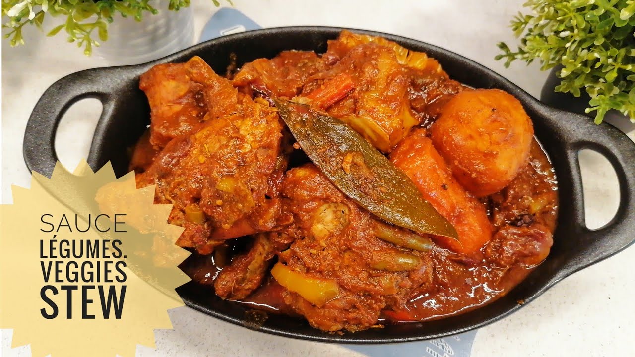 SAUCE POULET AUX LÉGUMES /CHICKEN & VEGGIES STEW
