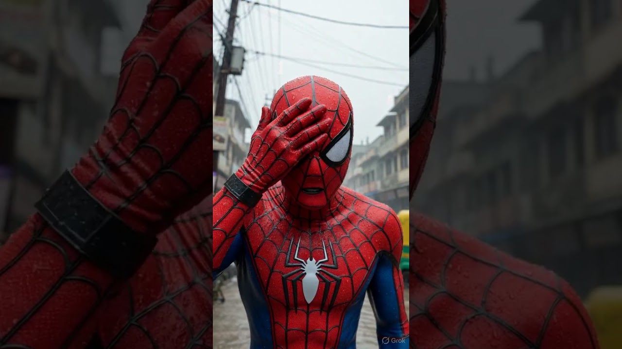 Spider-Man Drowned in Monsoon Waterlogging! 😭🌧️