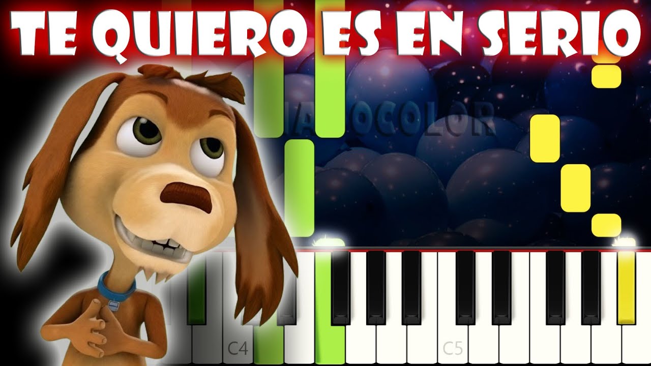Te Quiero es en Serio | Piano Cover | Tutorial | Karaoke