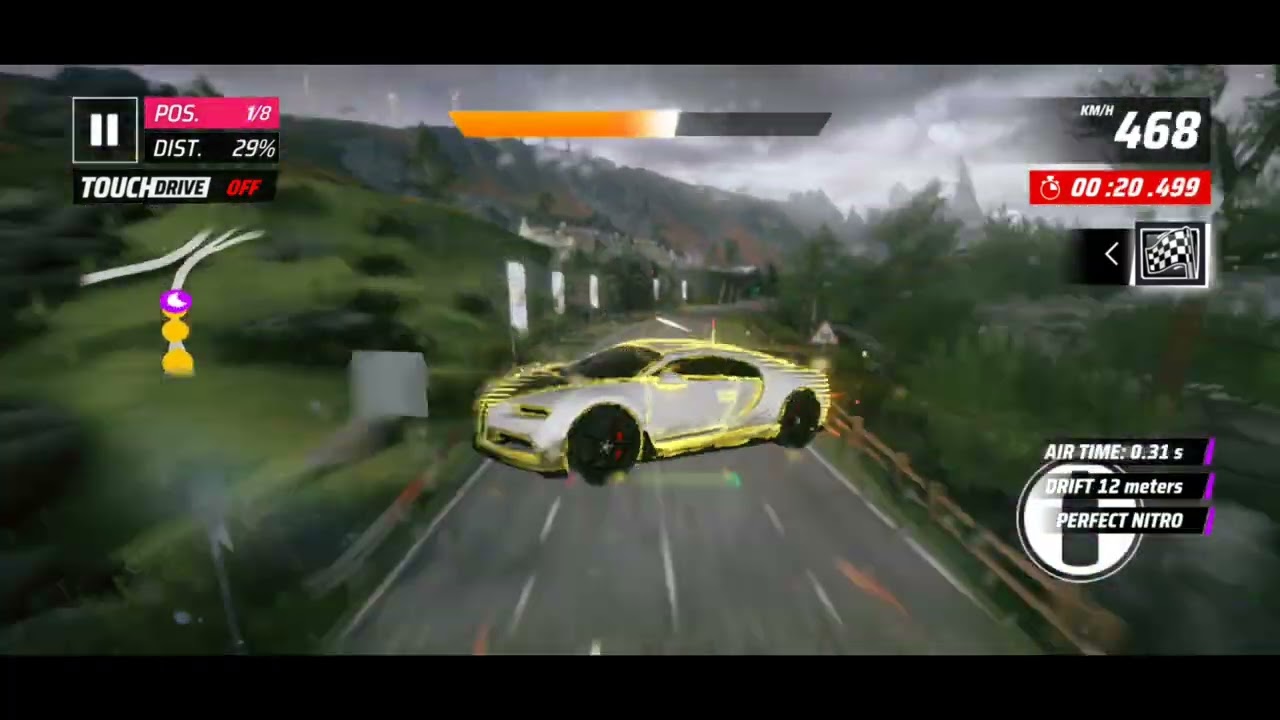 The ultimate wall ride Bugatti