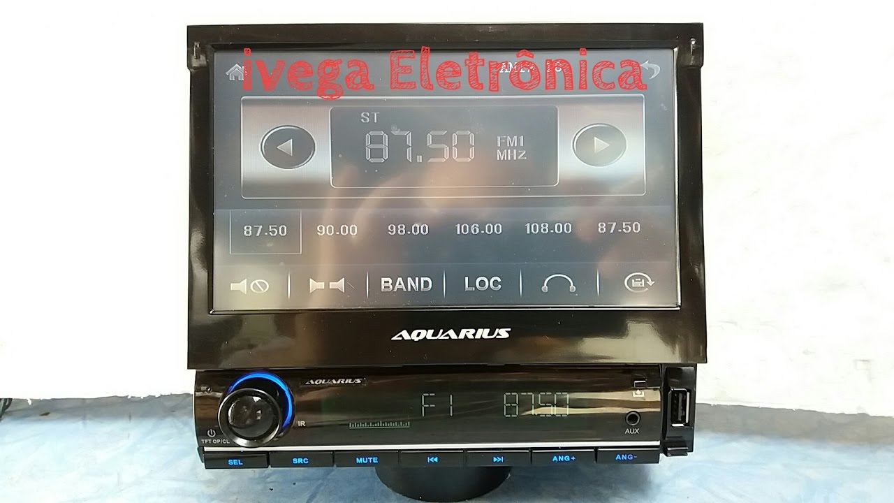 Rádio de carro não ejeta nem puxa cd