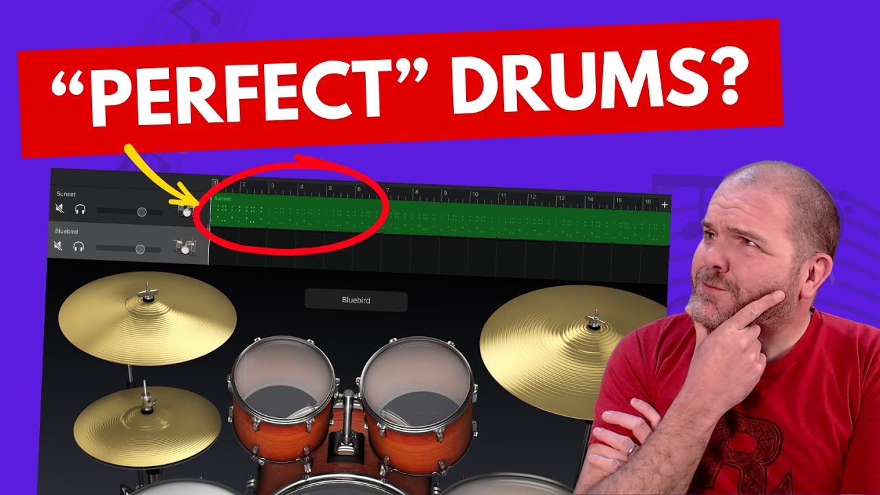 Secrets of GREAT DRUMS in GarageBand iOS (iPad/iPhone)