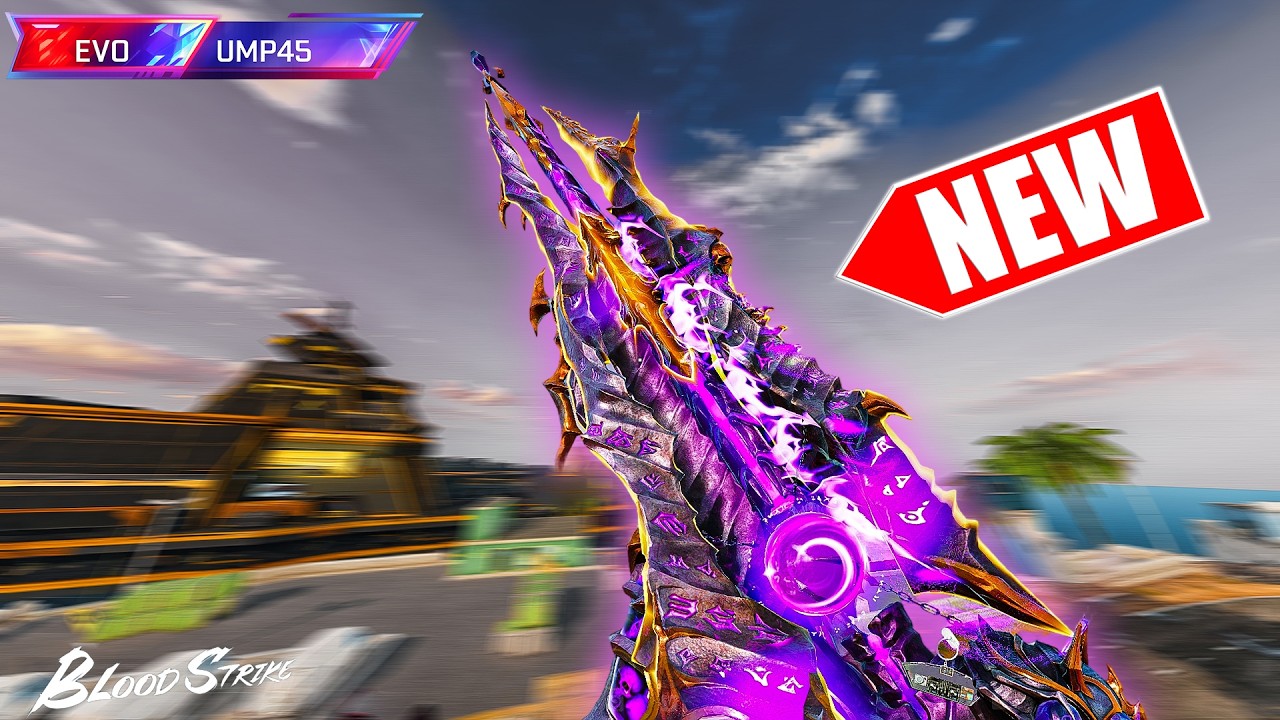 Забавные моменты из игры Blood Strike с новым UMP45 Forsaken EVO Valor 🔥😂