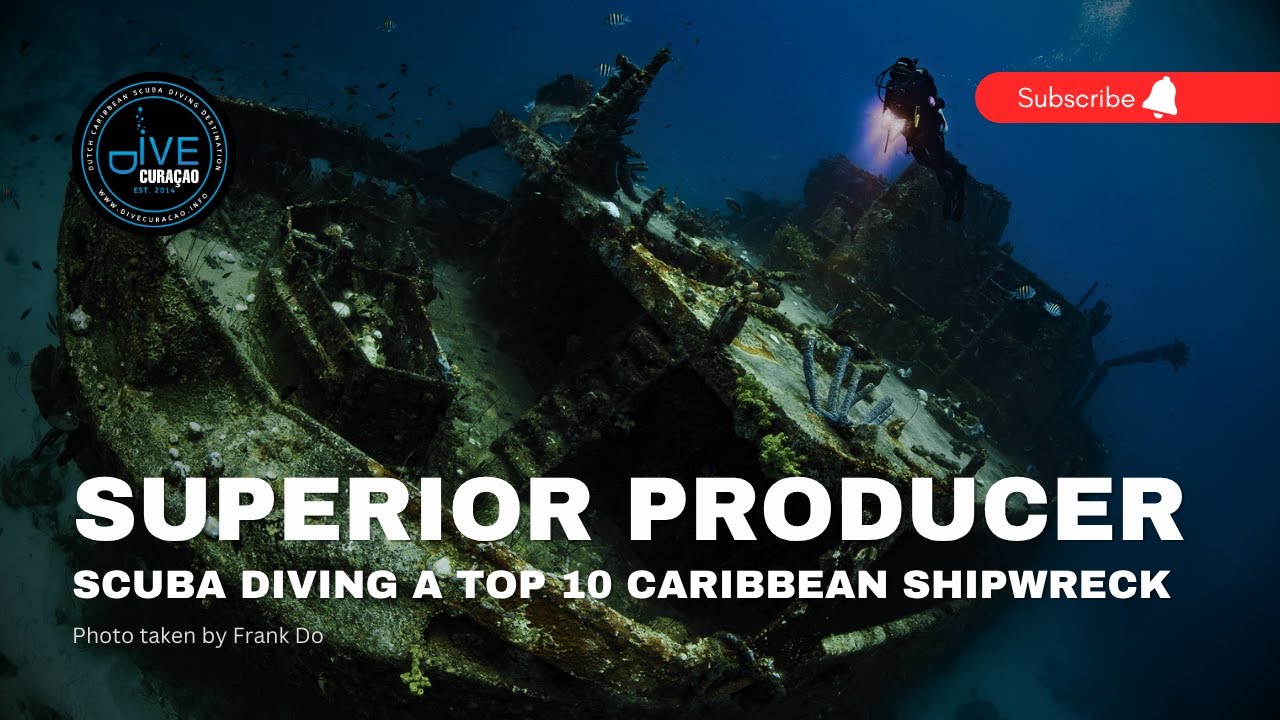 Scuba Diving the Superior Producer Wreck Dive Site in Curaçao: 10 Best Caribbean Shipwrecks