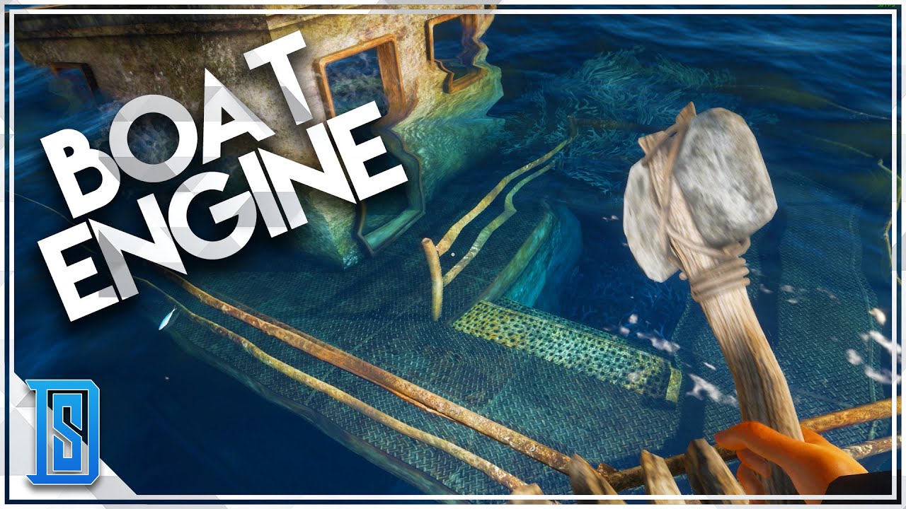 Stranded Deep - Part 2 - BOAT ENGINE/NEW ISLANDS!