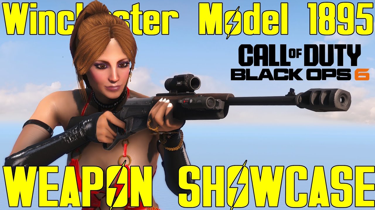 Fallout 4: Black Ops 6 — Winchester Model 1895 — Демонстрация модификаций оружия