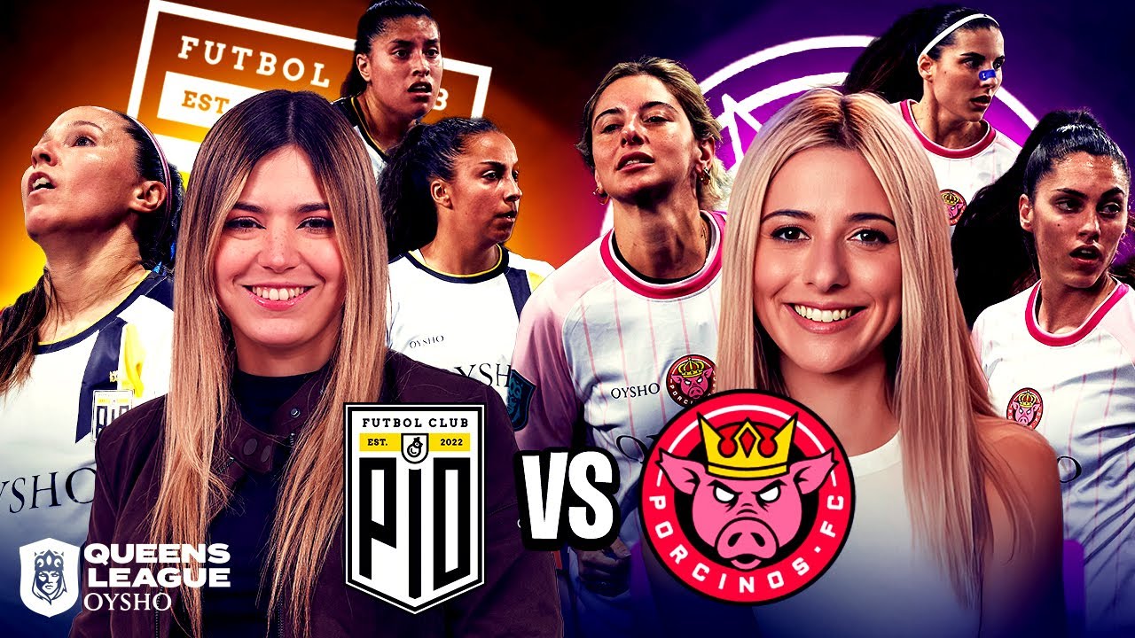 CONTRA LA PORCINAS LEAGUE NO SE PUEDE 🙄 | PIO FEMENIL vs PORCINAS | Queens League J10