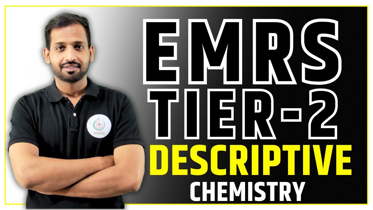 EMRS Tier-2 Chemistry: How to Write Descriptive Answers? | Best Strategy & Format | Model Paper