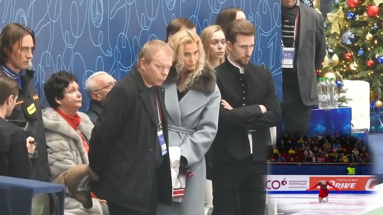 Alexandra Trusova / Russian Nationals 2022 SP coaches reaction